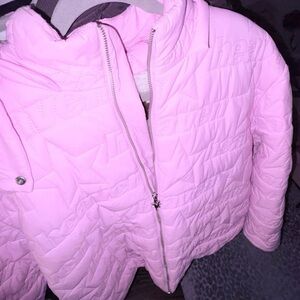 Heaven by Marc Jacobs Mimi In Heaven Collab Pink Star Puffer Womens with Tags